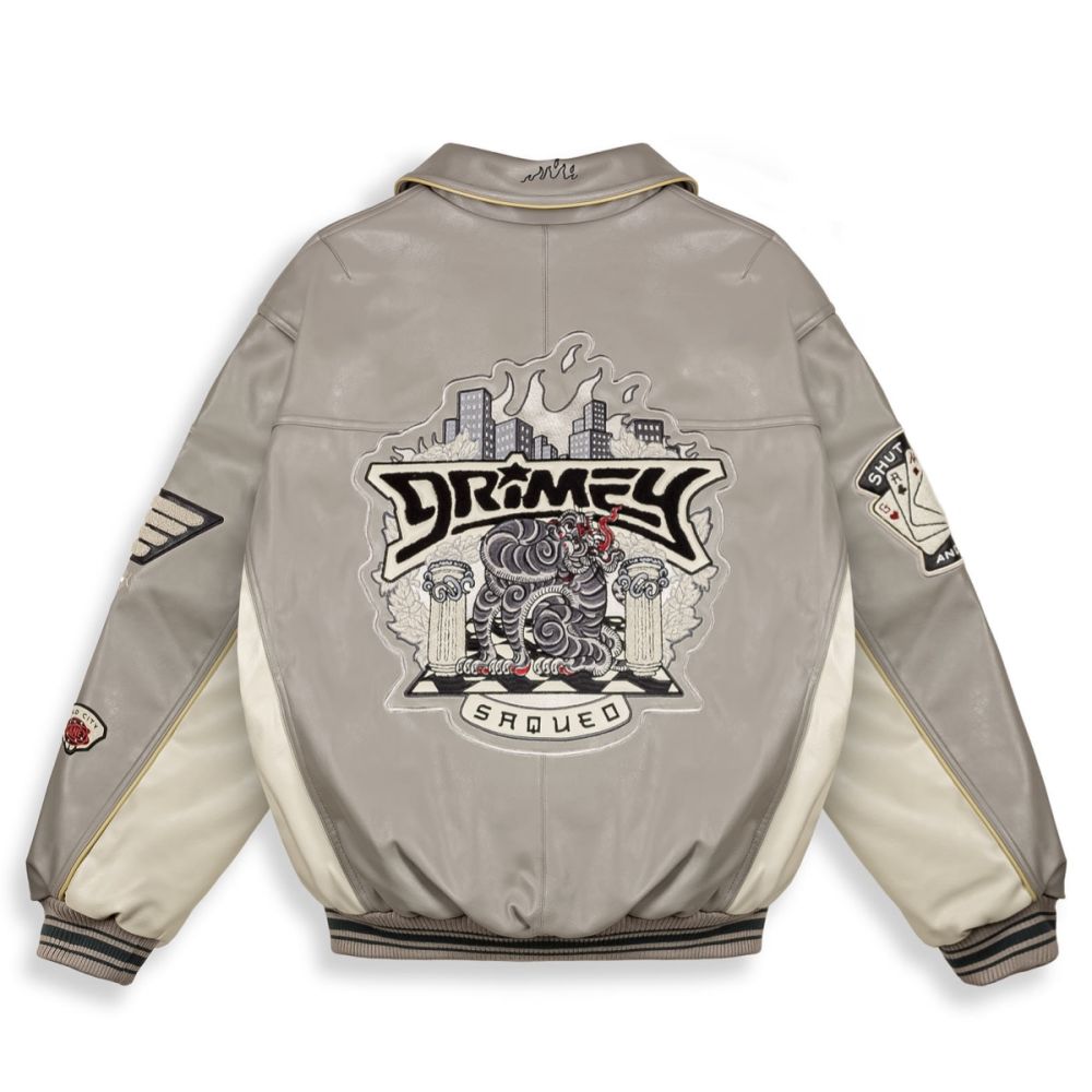 Chaqueta Deeper - Leather Grey